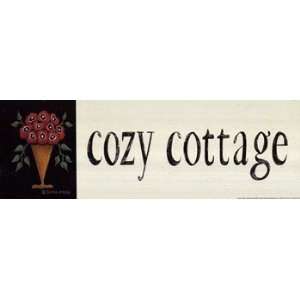 Cozy Cottage   Poster by Donna Atkins (18x6)