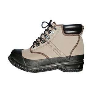  Caddis Deluxe Wading Shoe   Felt Sole   TAUPE/BROWN 10 