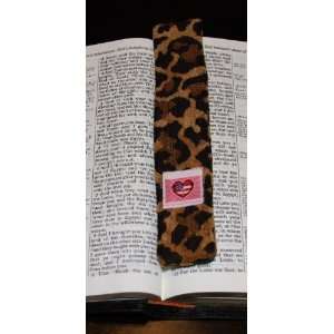  CHENILLE LEOPARD BOOKMARK BY CHRISTIAN CHICKS Office 