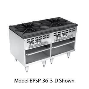    18 3 D 2 Burner Gas Stock Pot Range  210,000 BTU: Kitchen & Dining