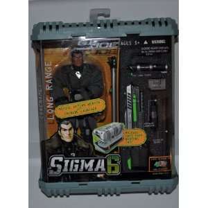 LONG RANGE   G.I. Joe Sigma 6 Marksman  8 Inch Target Aquisition 