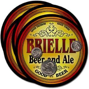 Brielle , NJ Beer & Ale Coasters   4pk