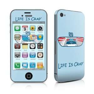 Police Pursuit Design Protective Skin Decal Sticker for Apple iPhone 4 
