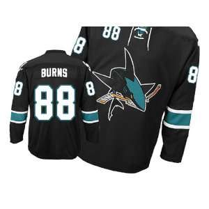  San Jose Sharks Jersey #88 Burns black Jerseys size 48 56 