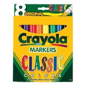  Classic Colors Non Washable Waterbased Markers Office 