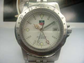 TAG HEUER 1500 PROFESSIONAL GMT ALL STEEL FULL MENS WATCH 159.006/1 