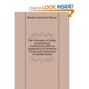   , and a Centenary of Ancient Terms Matthew Holbeche Bloxam Books