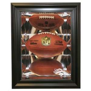  Denver Broncos Football Shadow Box Display, Black: Sports 