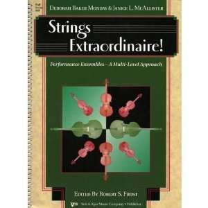 Strings Extraordinaire Ensemble Book Score by Monday and McAllister 