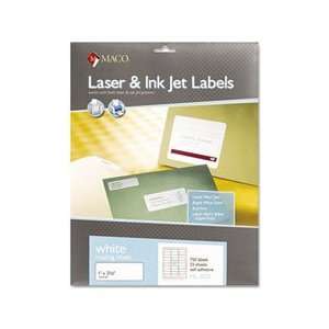  MACML3025 Maco® LABEL,LASER,1X2 5/8,WE