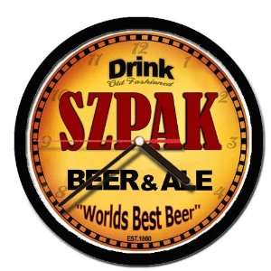  SZPAK beer and ale cerveza wall clock: Everything Else