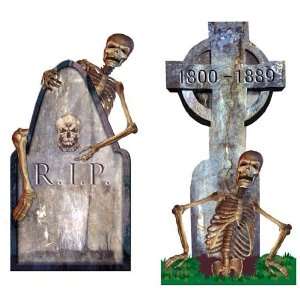  Create A Scene Skeleton & Tombstone Characters Toys 