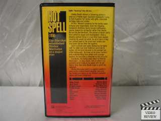 Hot Spell VHS Shirley Booth, Shirley MacLaine  