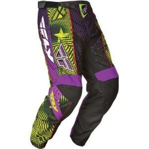  Fly Racing F 16 Limited Edition Pants   36/Black/Purple 