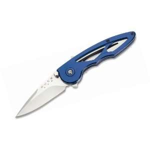  Buck Knives Rush Midnight Blue Single Blade Pocket Knife 