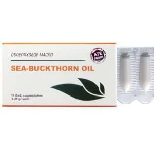   : Suppositories with Sea Buckthorn Oil 10 pcs: Health & Personal Care