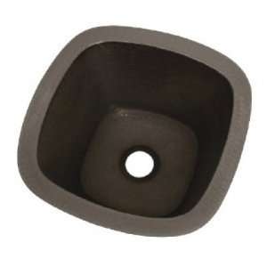    ORB 14.5 Undermount 16 Gauge Copper Square Kitchen Sink: Oil Rubbed