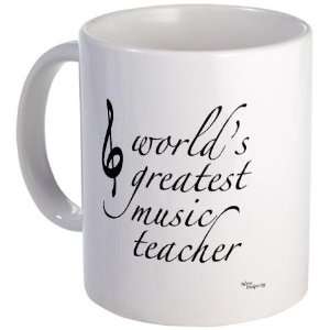 worlds greatest music teache Music Mug by   