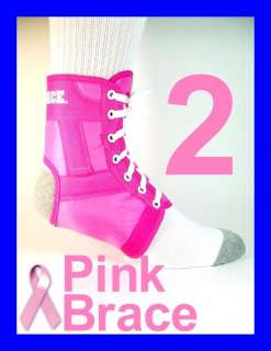 Ankle Brace Support Guard Fighting Breast Cancer  