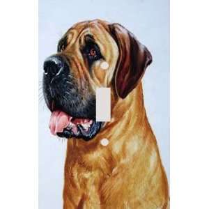  Bullmastiff Decorative Switchplate Cover