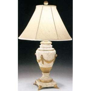  Urn Table Lamp With Brass Swags Dtl5718: Home Improvement