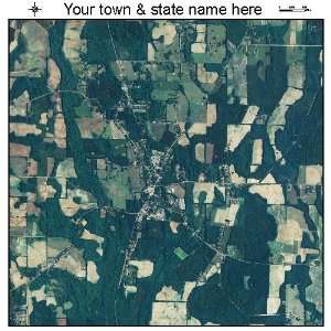  Aerial Photography Map of Cottonwood, Alabama 2011 AL 