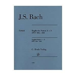    J.S. Bach: English Suites 1 3 BWV 806 808: Musical Instruments
