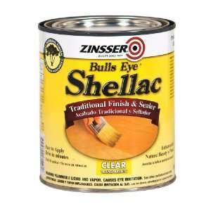   Zinsser 308 1 Pint Bulls Eye Clear Shellac Spray