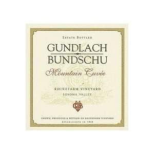  Gundlach Bundschu Mountain Cuvee 2008 750ML: Grocery 