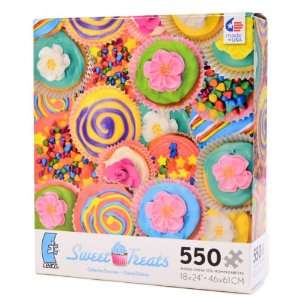  Sweet Treats: Pink Cupcakes 550 Piece: Toys & Games