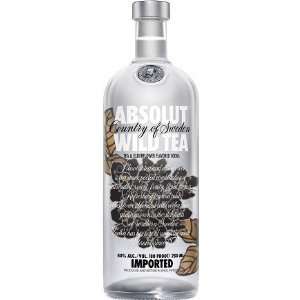  Absolut Wild Tea Vodka 1L Grocery & Gourmet Food