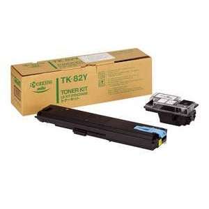  Kyocera Mita TK 82Y Yellow Toner Cartridge (37009335 