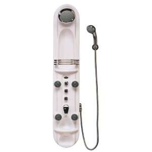  Pulse P1007 White Kailua Kailua Single Handle Showerpanel 