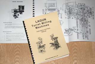 LAGUN FTV 1 FTV 2 FTV 3 Vertical Milling Machine Manual  