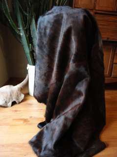 DARK BRINDLE COWHIDE