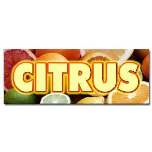   CITRUS DECAL sticker florida orange grapefruit lemon: Everything Else