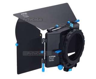 DP500 DSLR matte box f 15mm rod follow focus 5D II 7D D90 GH1 60D + 4 