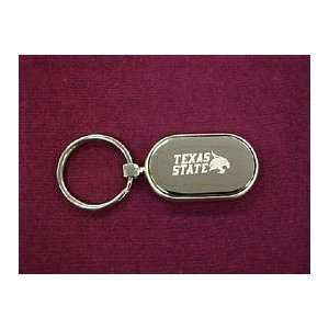   Key Chain With Light/Texas State And Supercat: Sports & Outdoors
