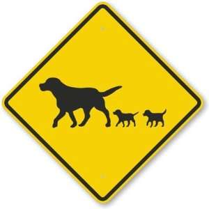  Dog Crossing Symbol Diamond Grade Sign, 36 x 36 Office 