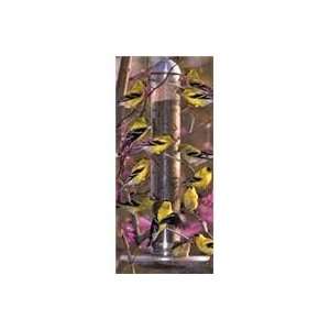  THISTLE TUBE FEEDER, Color: SILVER; Size: 17 INCH (Catalog 