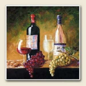 Wines & Grapes Tile Trivet:  Kitchen & Dining
