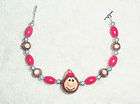 Adorable Handcrafted OSU Brutus Buckeye Bracelet w/ Wooden Buckeyes