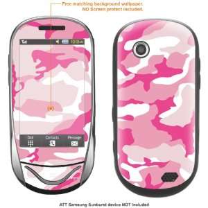   Sticker for AT&T Samsung Sunburst case cover sunburst 405: Electronics