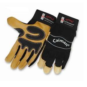  Caiman Glove Model 1970 L, Gold Deer, Unlined: Home 