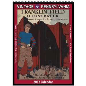   Quakers Vintage 2012 Football Program Calendar: Office Products