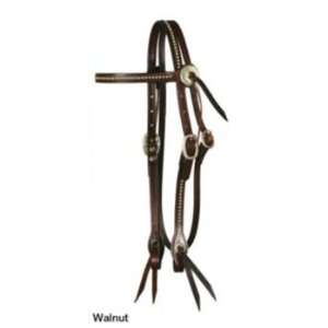  Circle Y Silver Spots Browband Headstall Walnut: Pet 