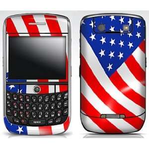  American Flag Skin for Blackberry Curve 8900 Phone: Cell 