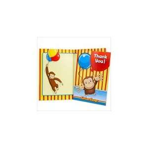  Curious George Thank You Notes Toys & Games