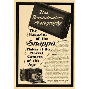  1902 Ad Rochester Optical and Camera Co. Snappa Films 