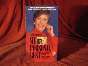 Carol Burnetts My Personal Best   V. 2 (VHS, 1987) 016193200165 